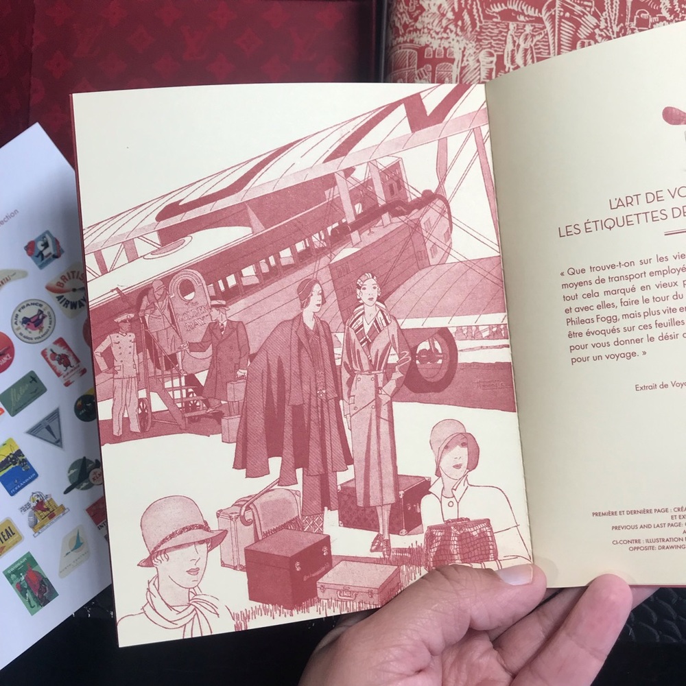 LOUIS VUITTON 30 Post Airlines Labels - Picture 6 of 9